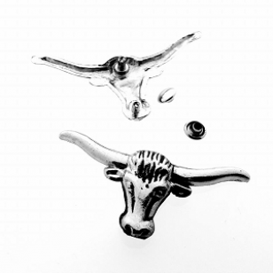 Leder-Applicatie-Koe-Cow-Ox